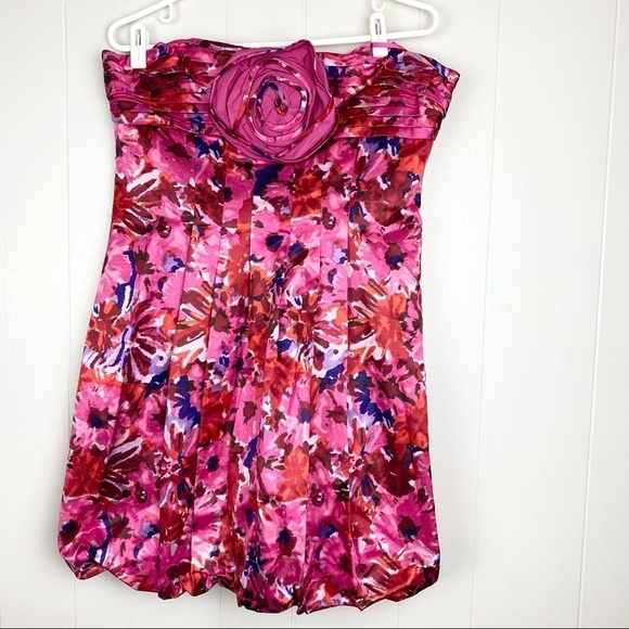BCBGMaxazria | Bubble Hem Begonia Mini Dress - Picture 1 of 5